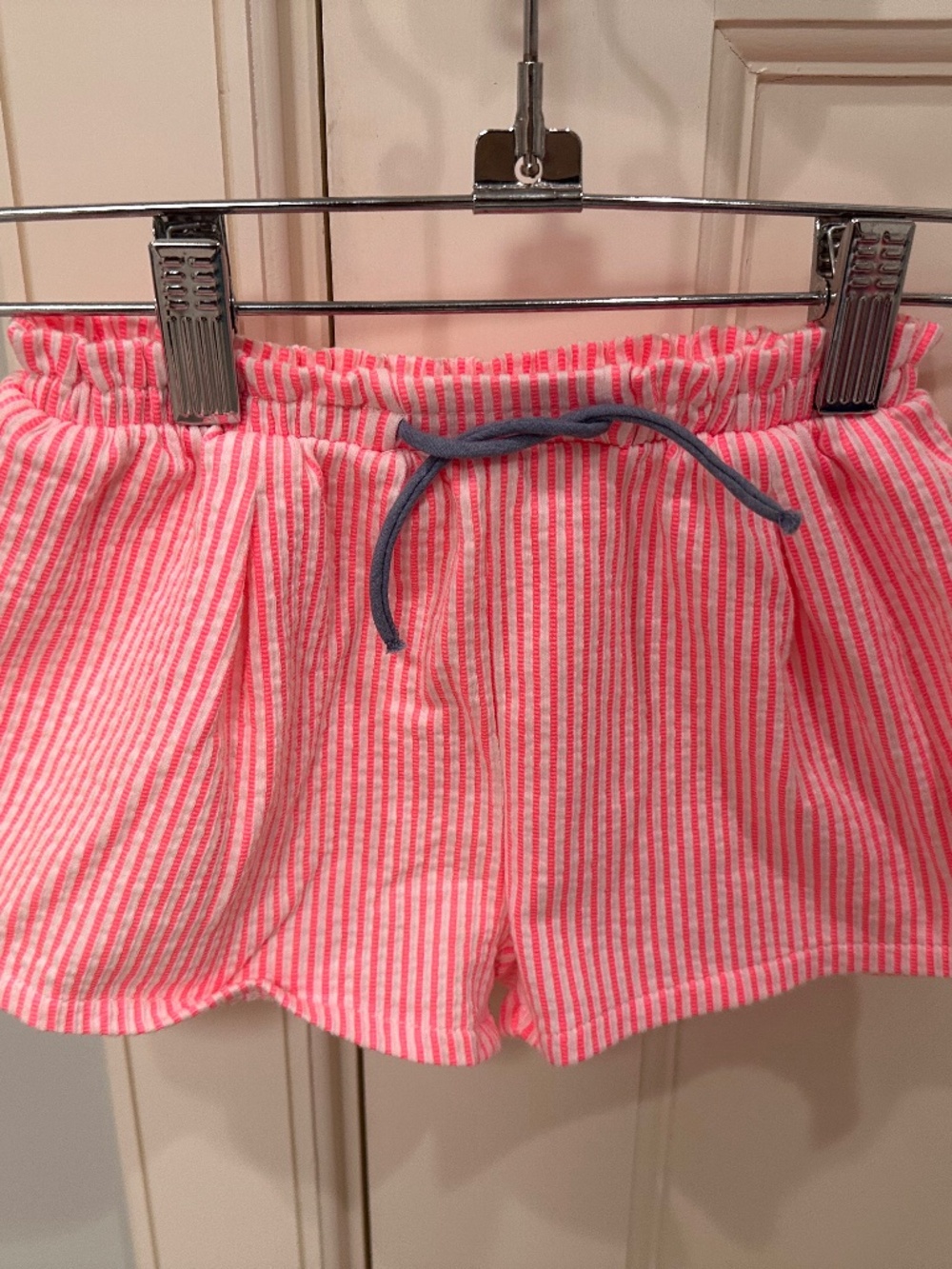 Zara Girl’s Pink & White Stripe Shorts Size 2-3